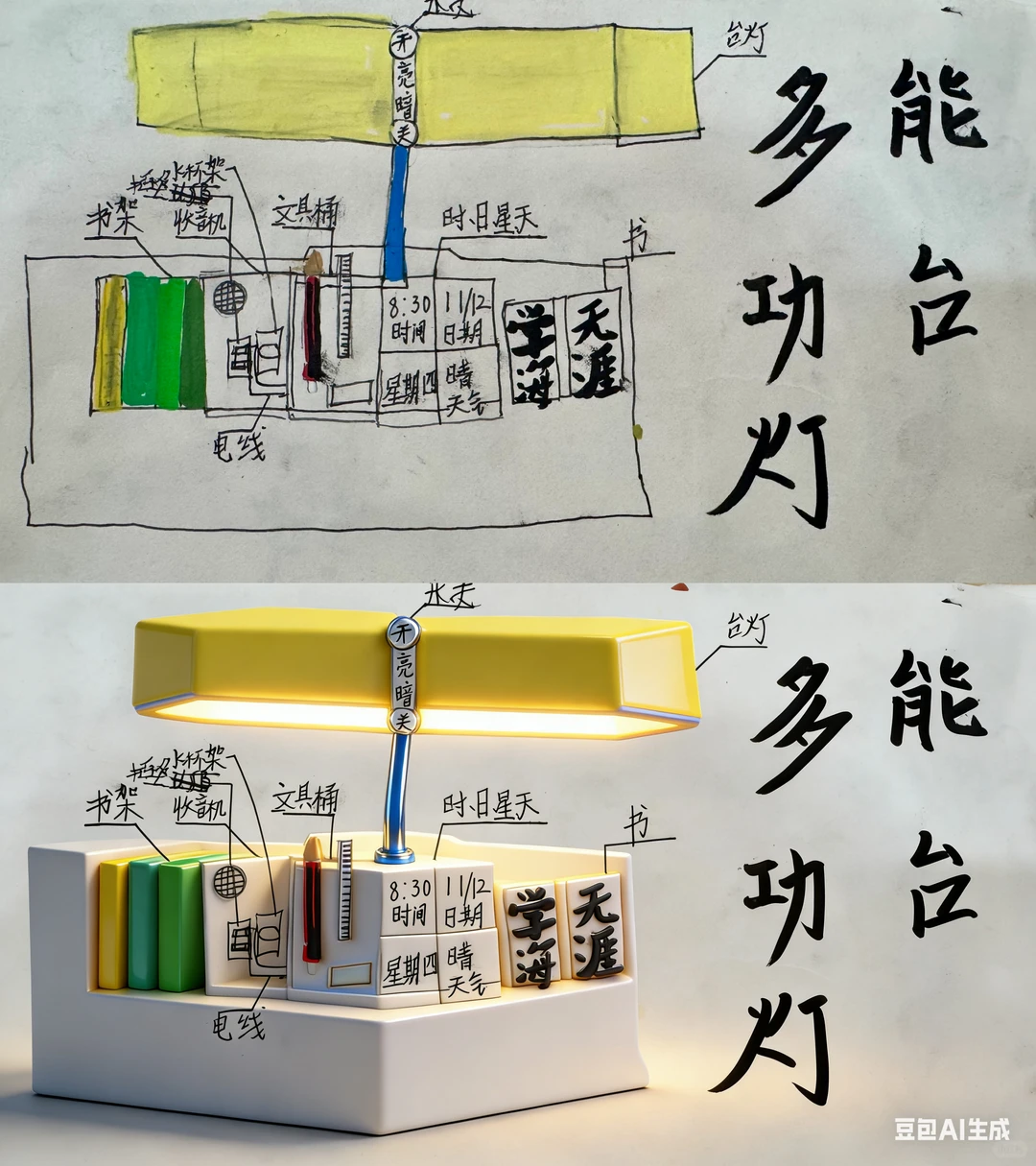 作品展：创意台灯设计展✨