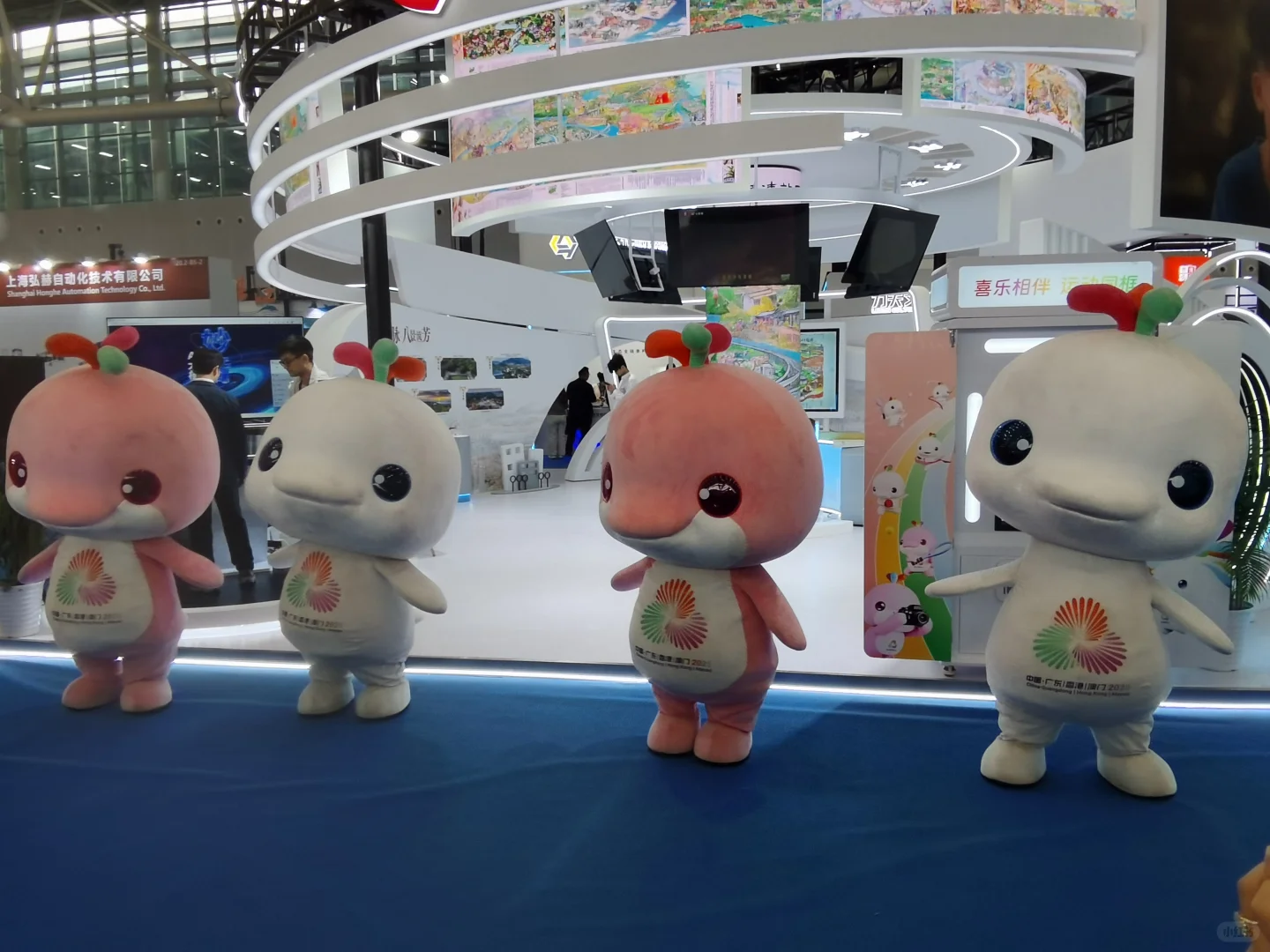 大湾鸡在文交会的第一天photos