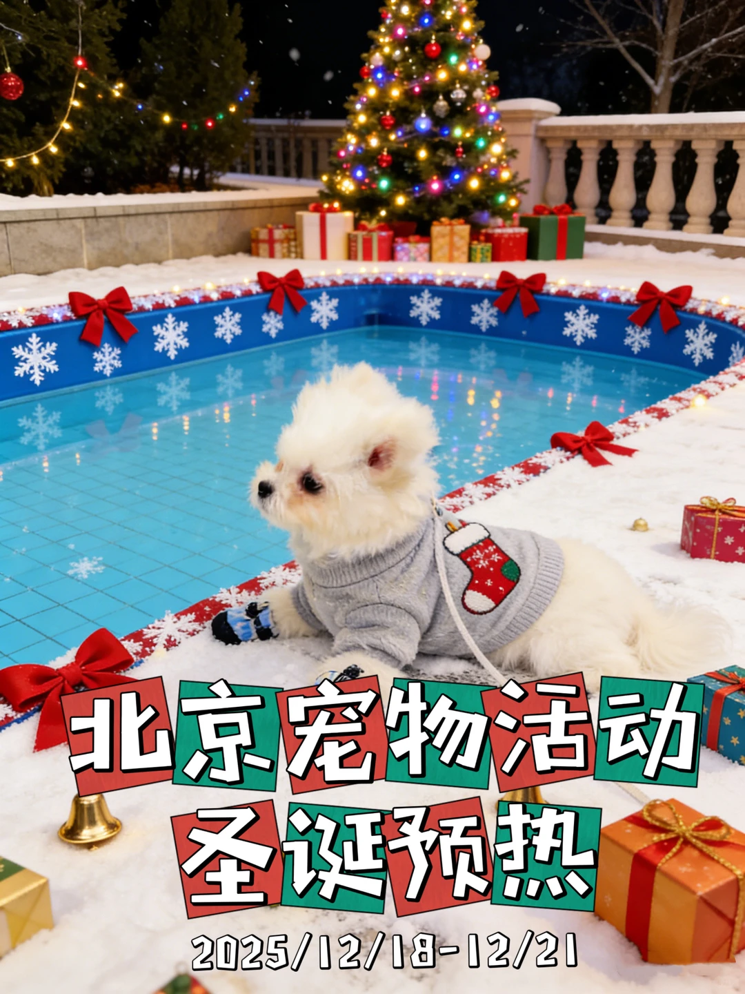北京宠物圣诞活动预热【2025/12/18-12/21】