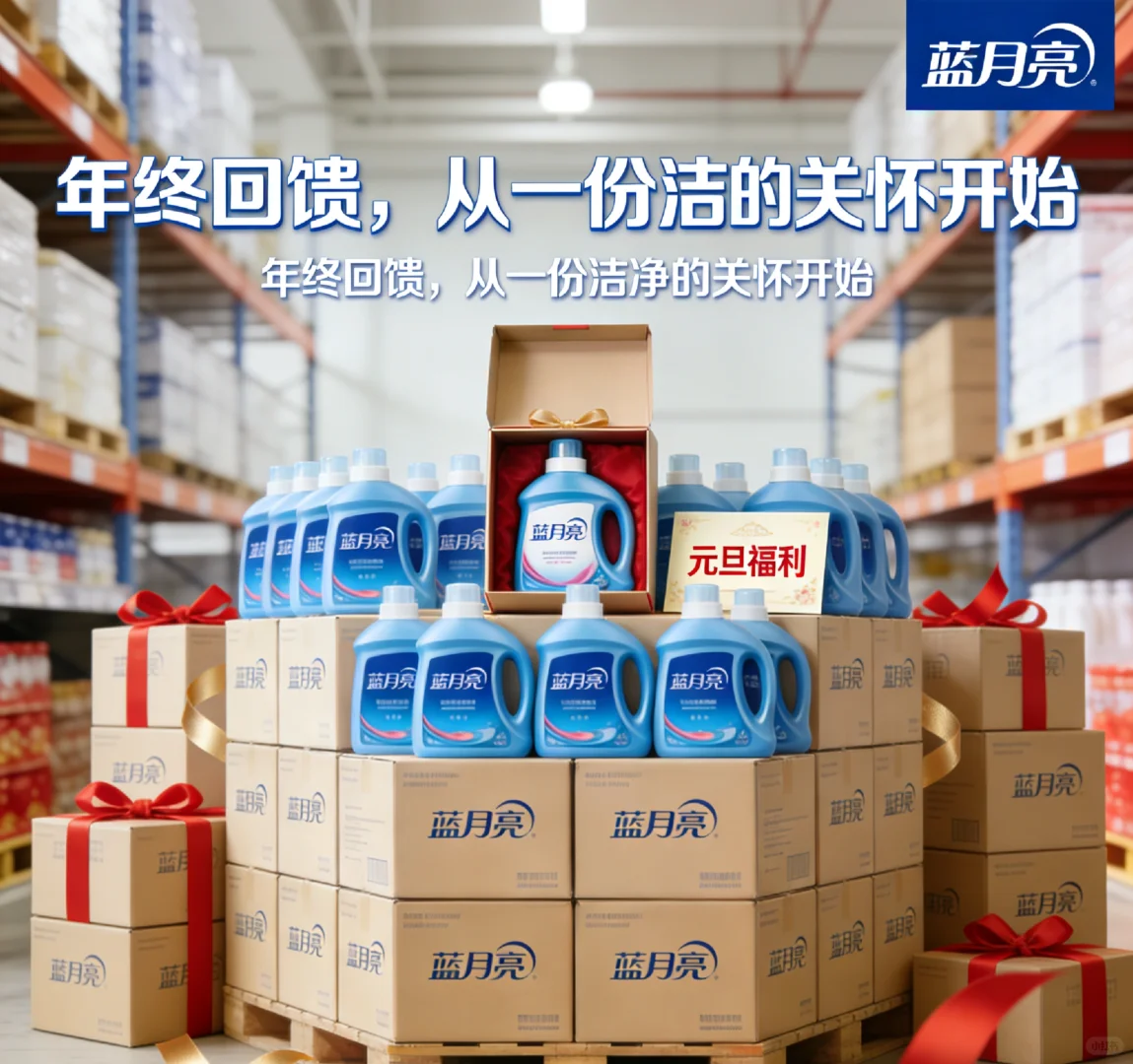 元旦福利还没定？蓝月亮洗衣液等你来下单！