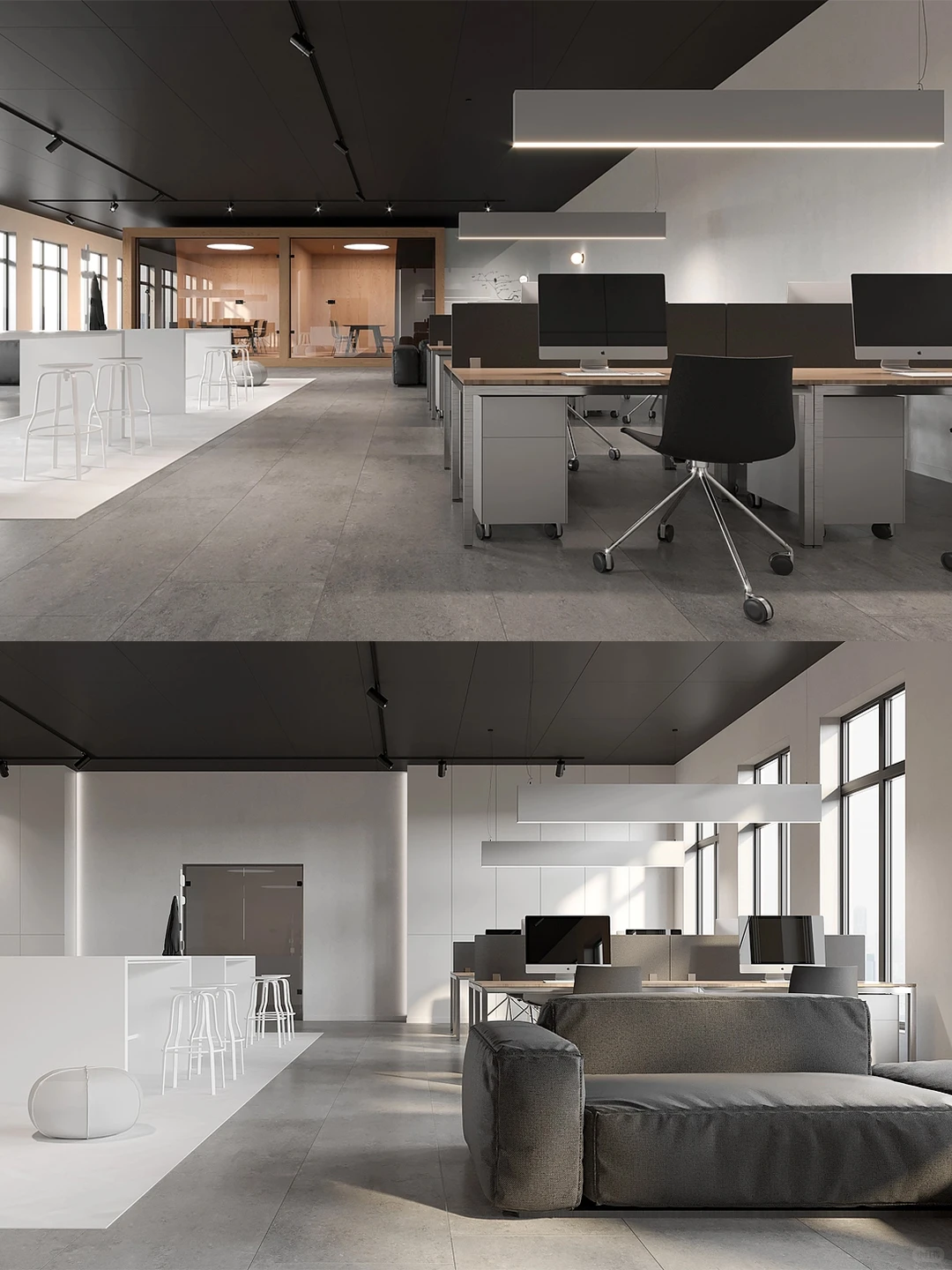 谁上班能拒绝这种办公室啊！极简党狂喜✨