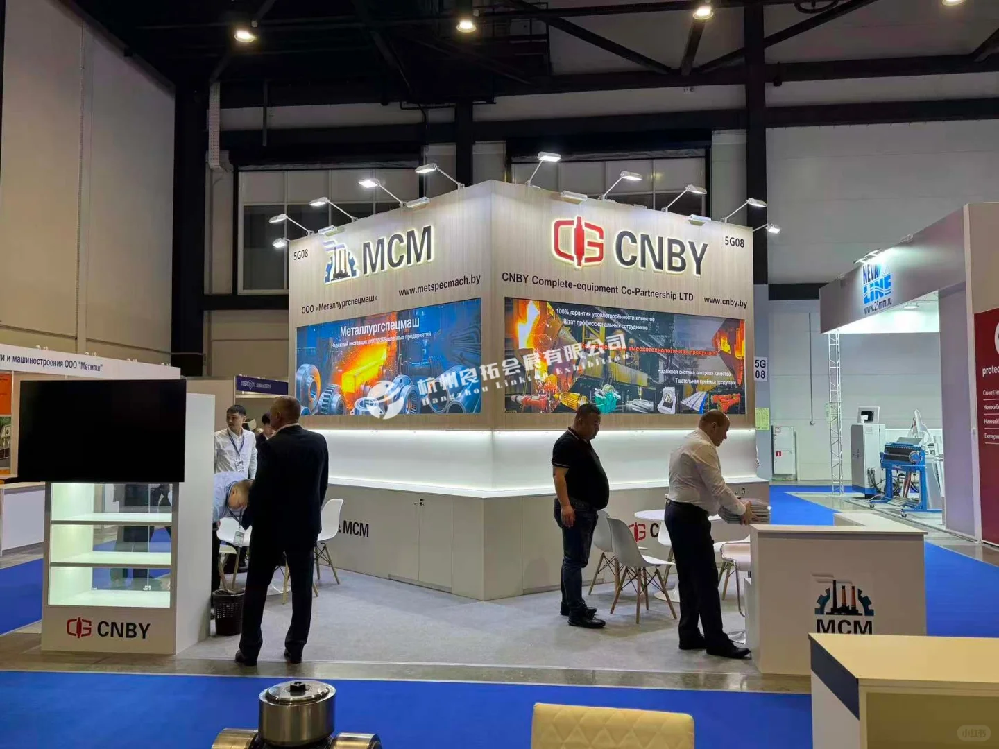 俄罗斯圣彼得堡展台搭建 | 冶金展案例分享