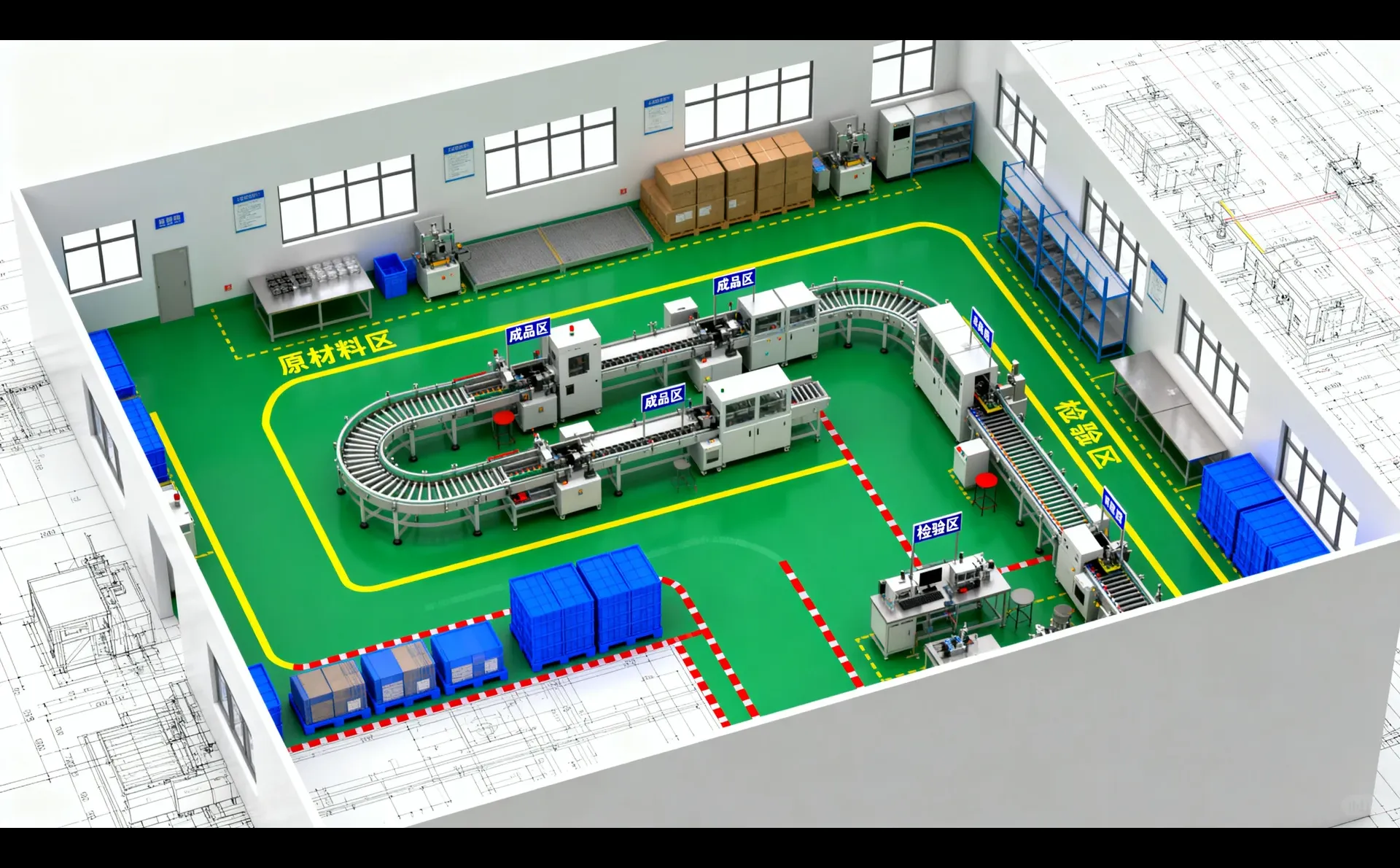 工厂老板看了都眼红的车间改造！