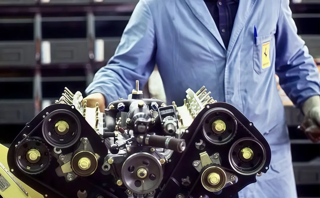 好喜欢看这种法拉利的老厂房生产线?