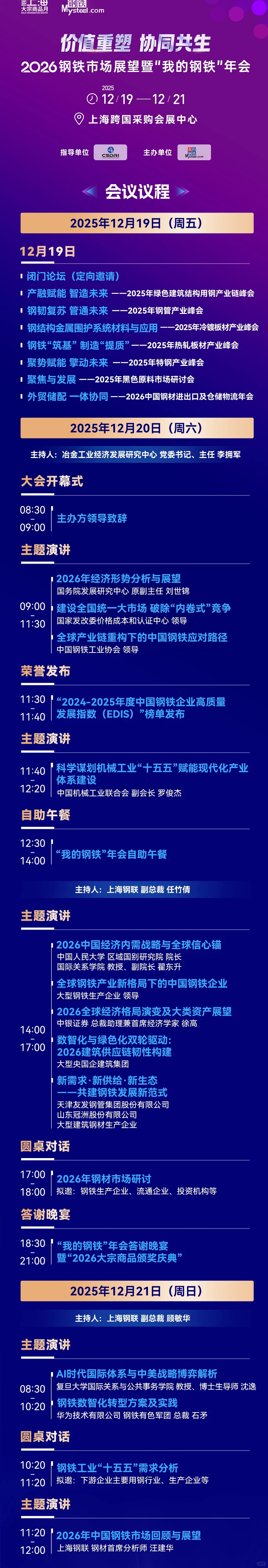 上海钢联我的钢铁年会