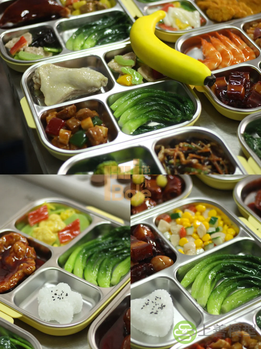 2025进博会 光明学生餐 康养餐模型