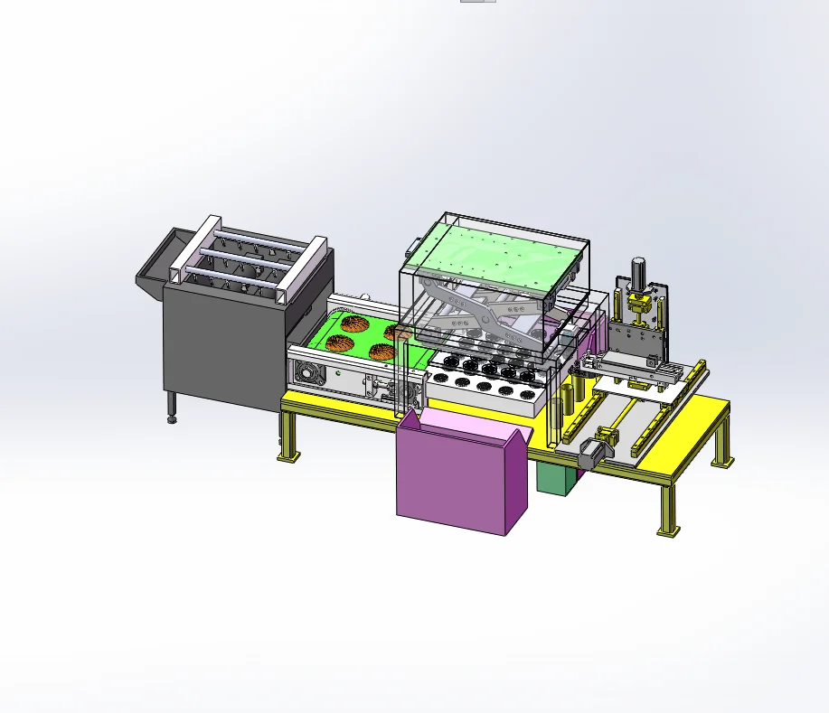 机械创新设计大赛-扇贝取肉清洗分拣一体机