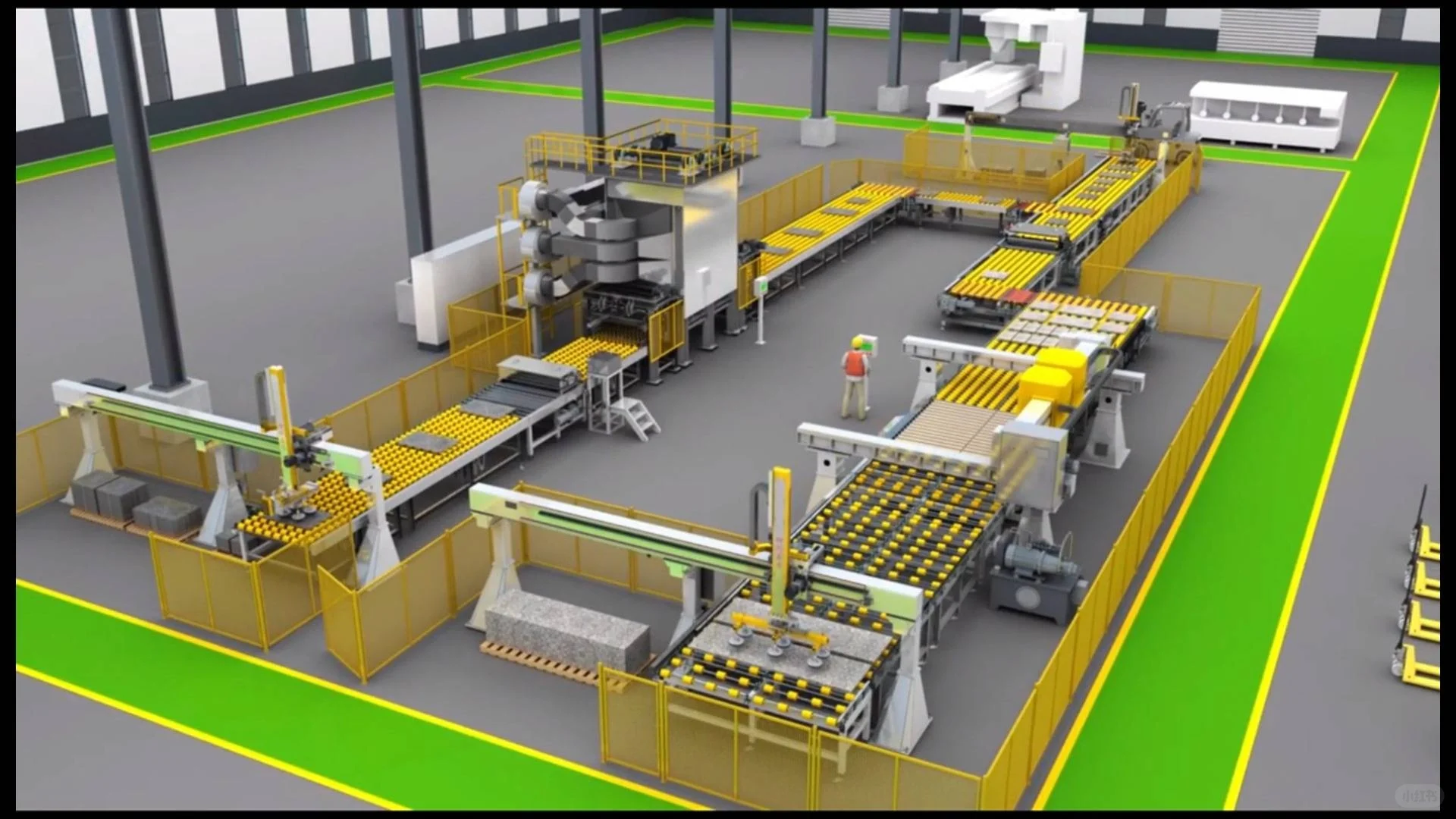 自动化流水线动画