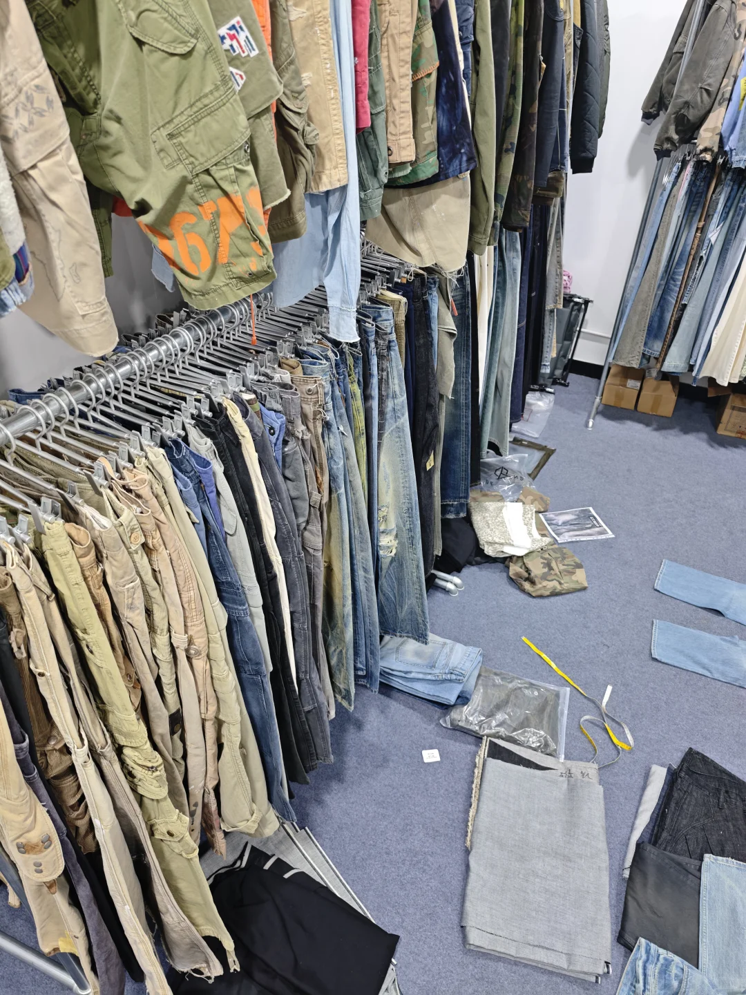 简单一组18张牛仔工厂