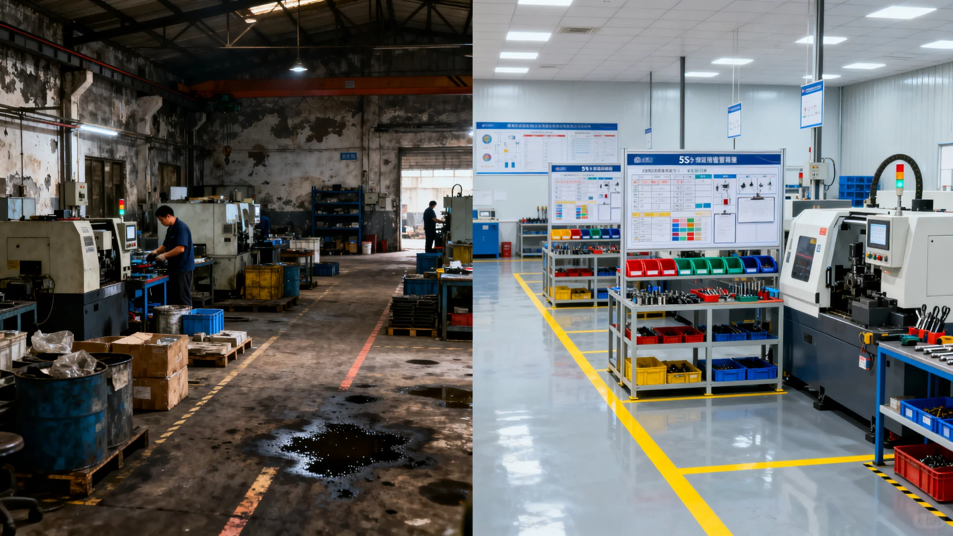 工厂老板看了都眼红的车间改造！