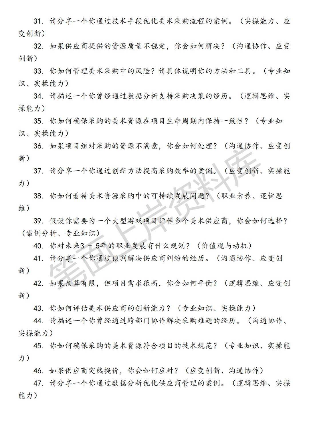 腾讯游戏美术服务采购经理