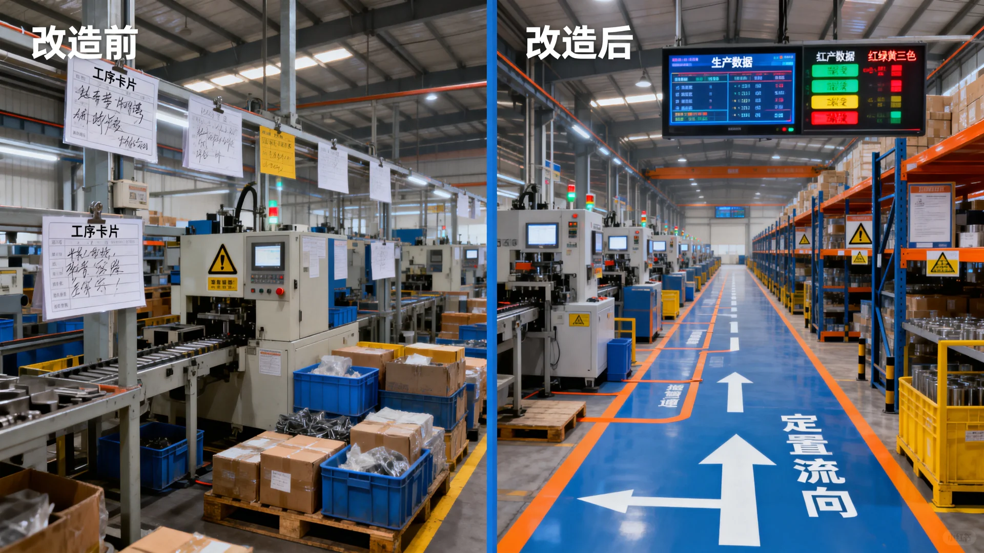 工厂老板看了都眼红的车间改造！