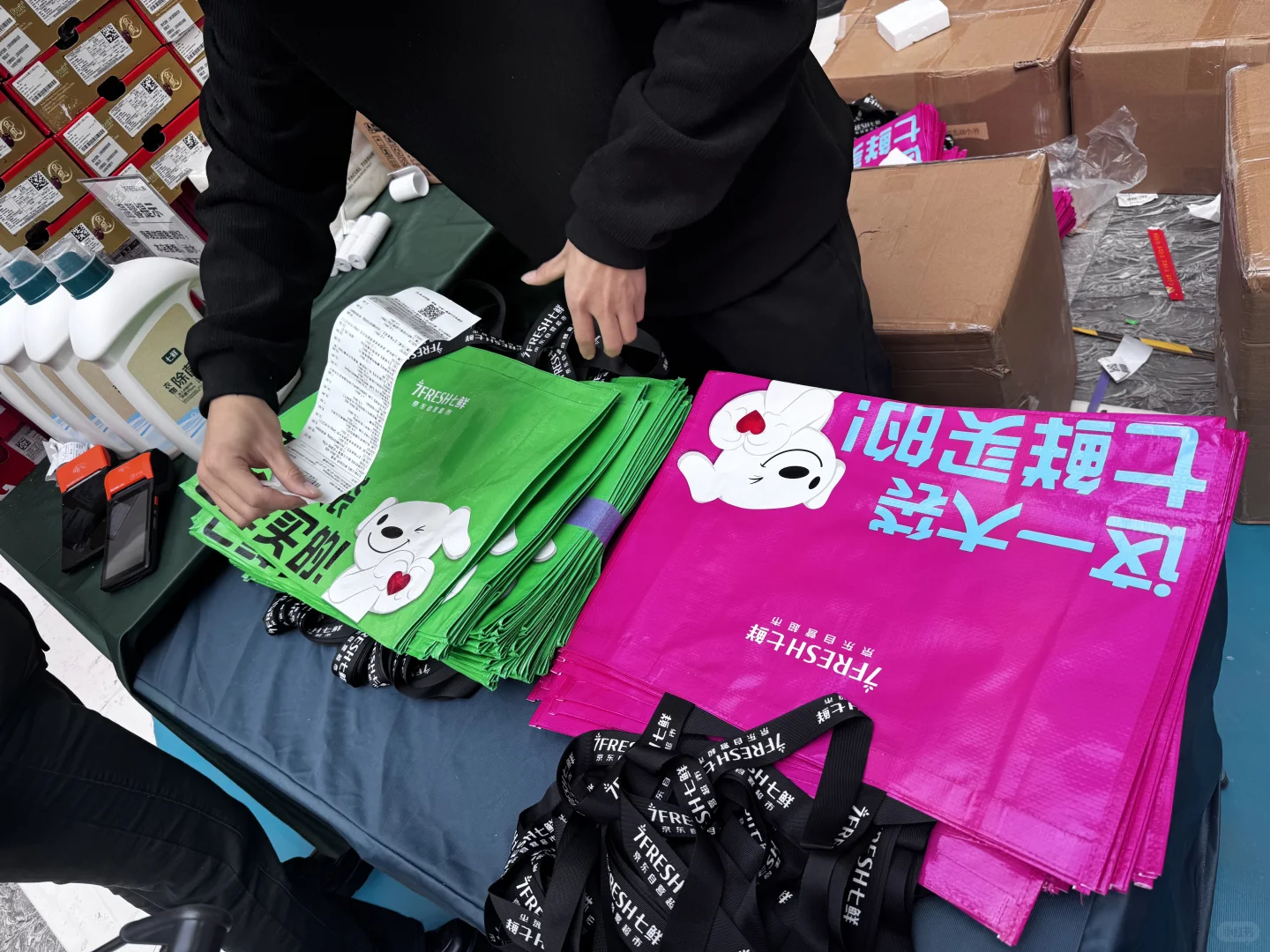 石家庄七鲜超市终于开业了