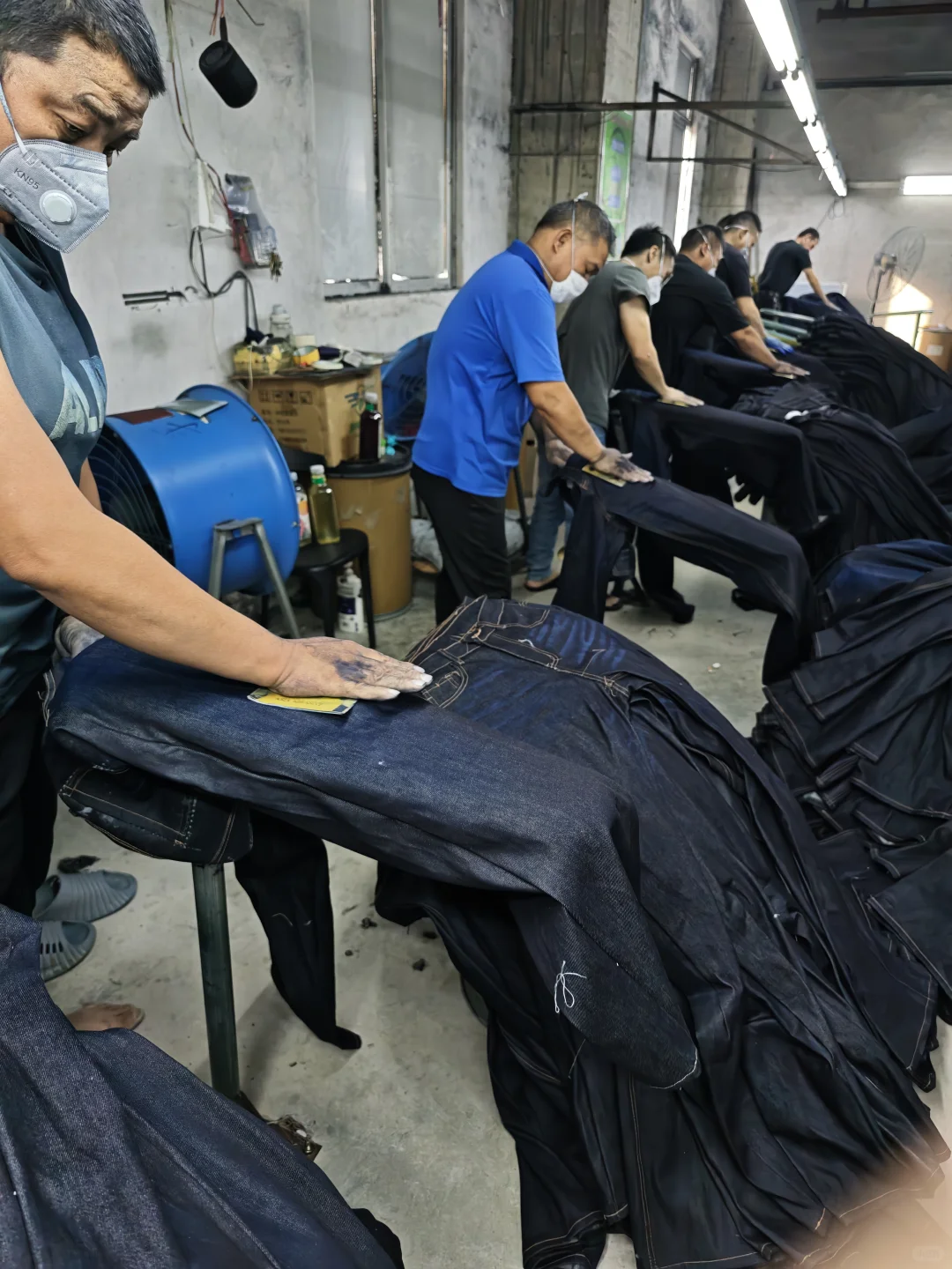 简单一组18张牛仔工厂