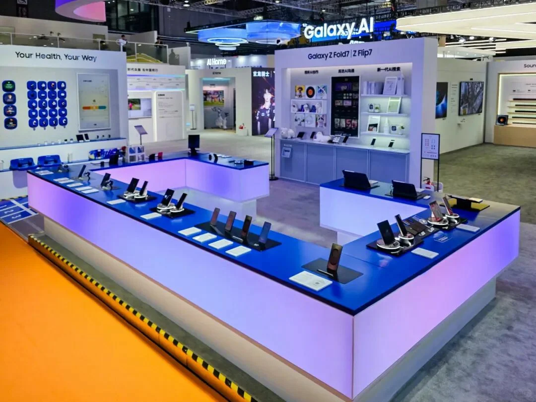 善纳设计丨带您云走进2025进博会丨三星展台