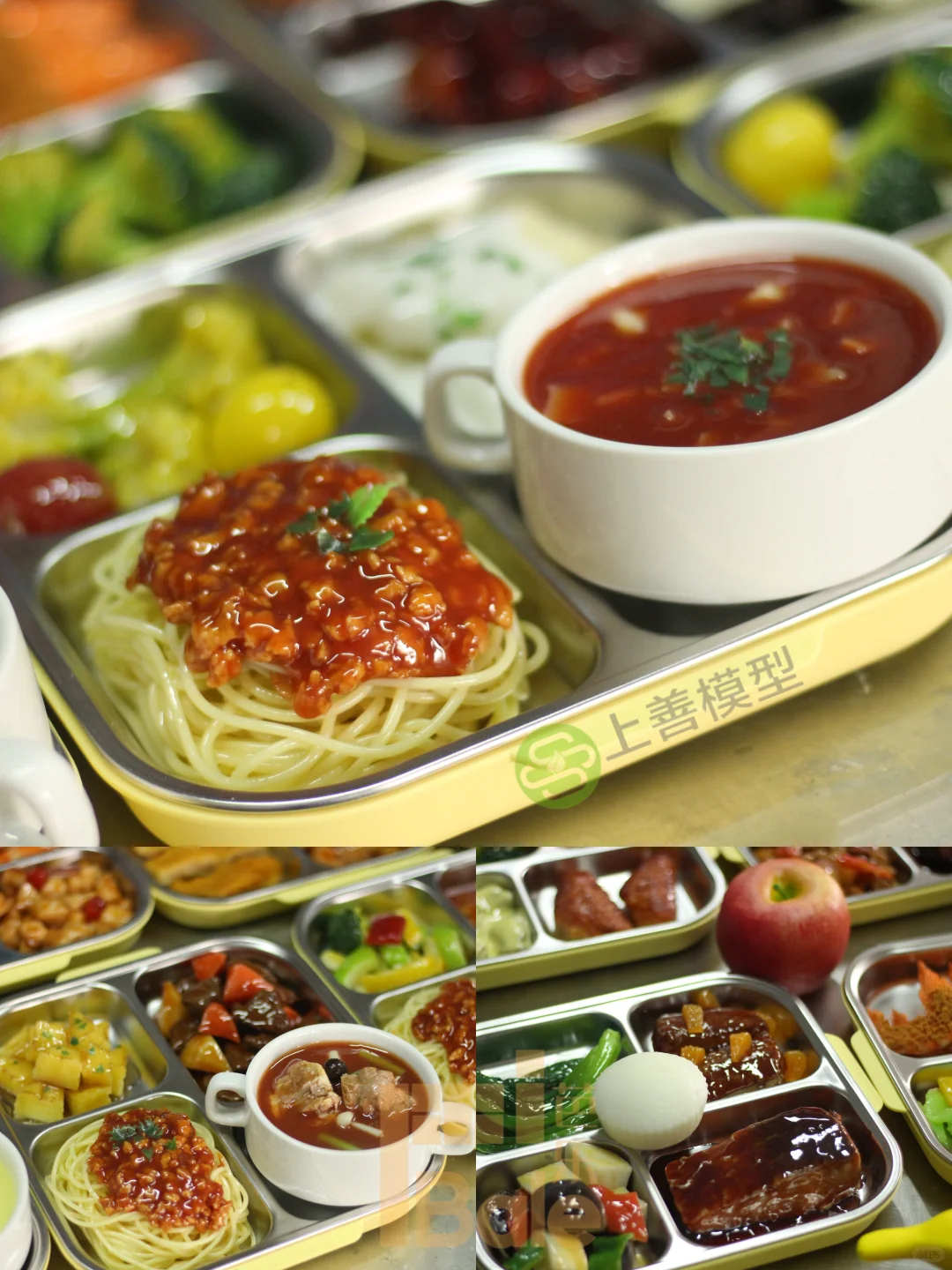 2025进博会 光明学生餐 康养餐模型