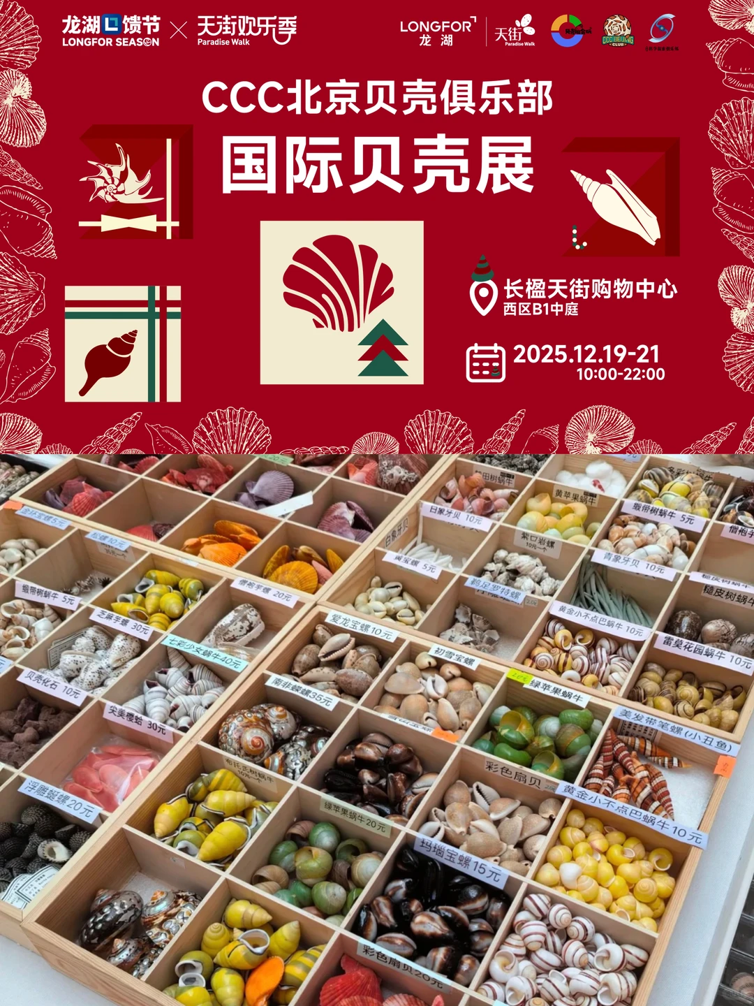 CCC北京贝壳俱乐部·国际贝壳展 12月19-21日