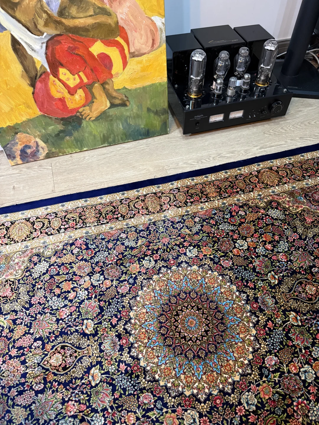 波光粼粼的波斯地毯