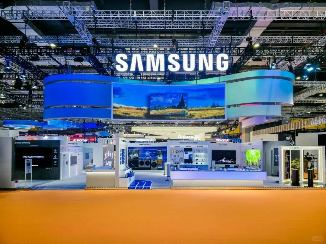 善纳设计丨带您云走进2025进博会丨三星展台