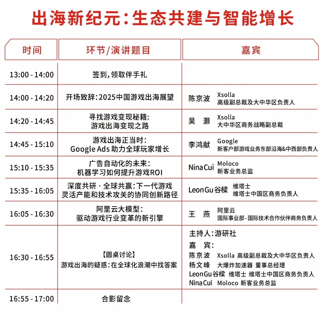 2025中国游戏产业年会12.17-18日程公布!