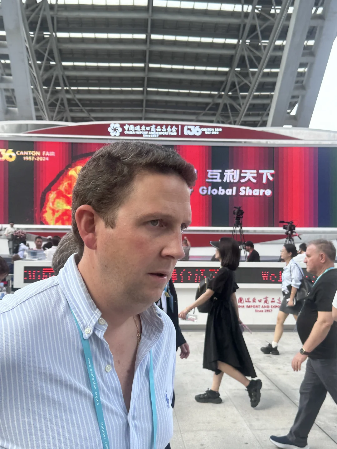 带着散装英语勇闯广交会！