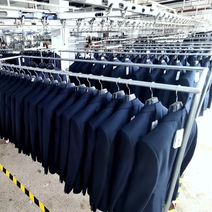 这么干净整洁的服装厂，强迫症看了极度舒适