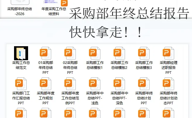 2025采购部年终成绩单