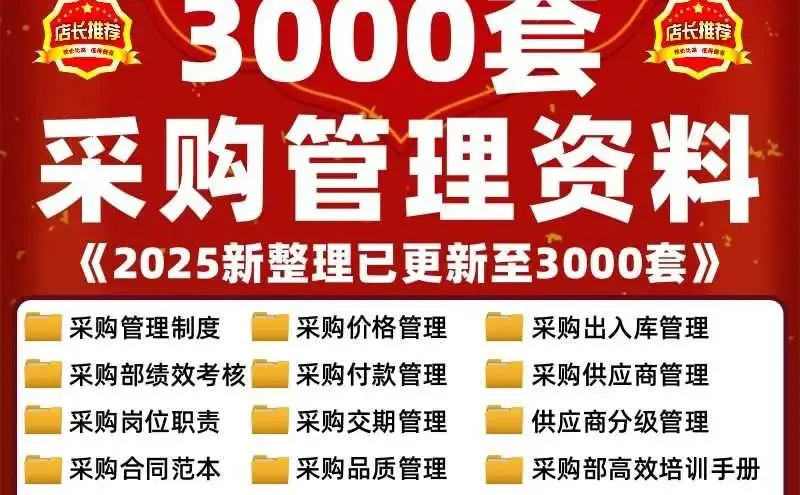 2025采购部资料管理制度流程合同订单询