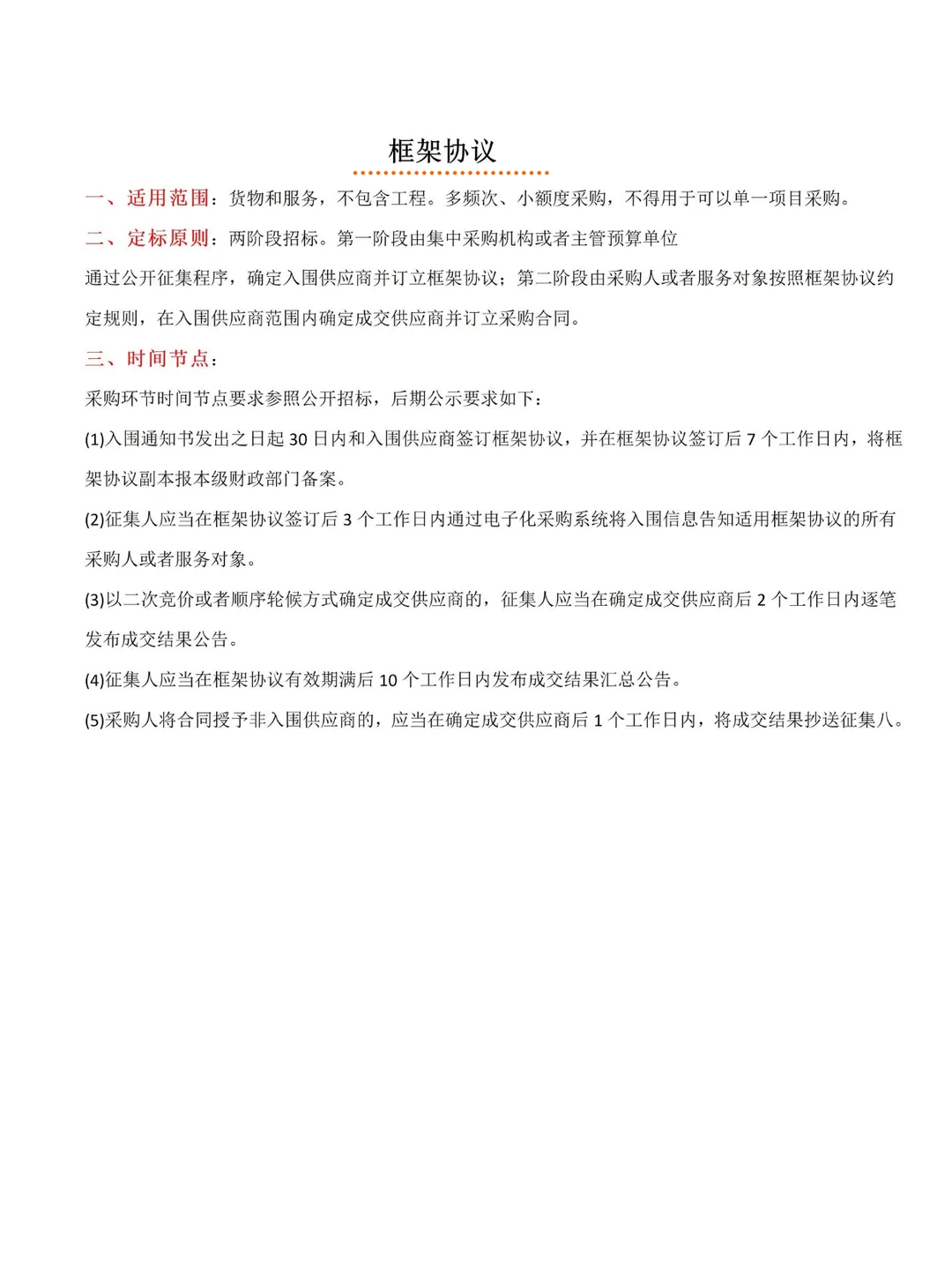 7种政府采购方式全套流程图?超详细！