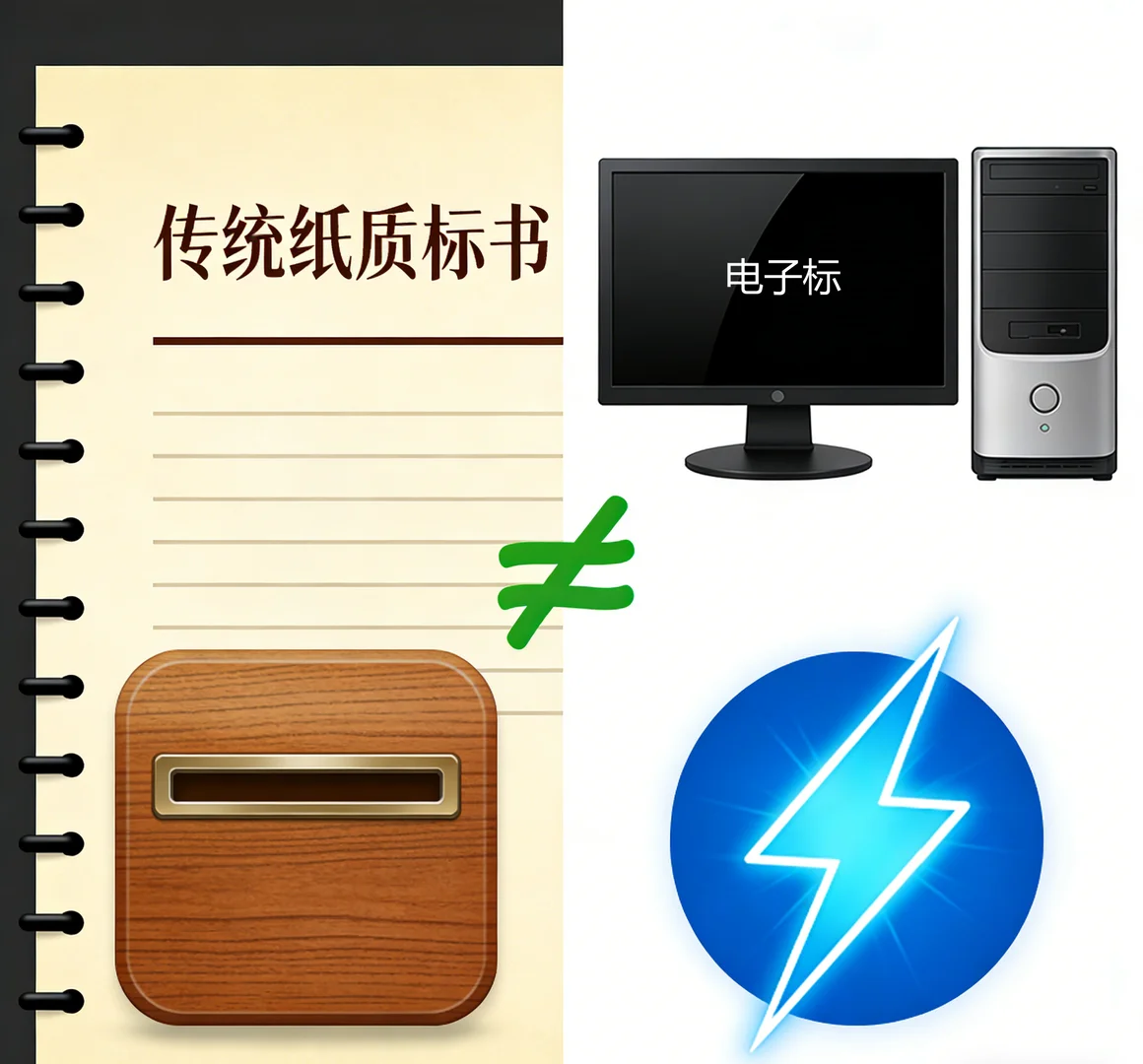 电子投标 vs 纸质投标三大核心区别