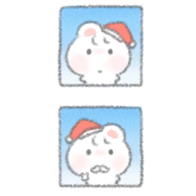 圣诞证件照小头像₍ᐢ..ᐢ₎