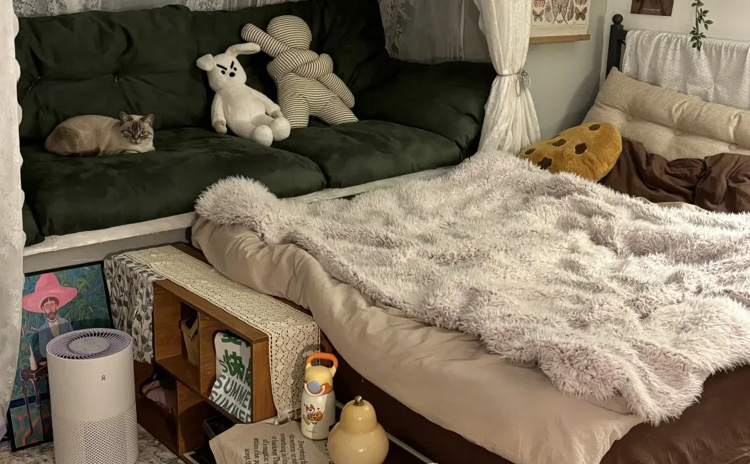 我妈不敢相信这是同一个房间……?