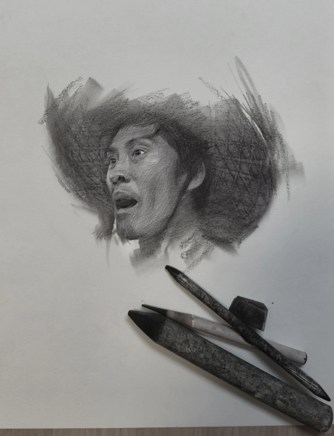 我认为，一幅好画是可以让观众听到声音的！