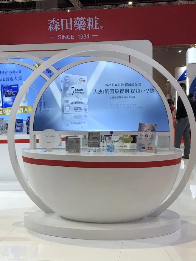 展台设计细节控!