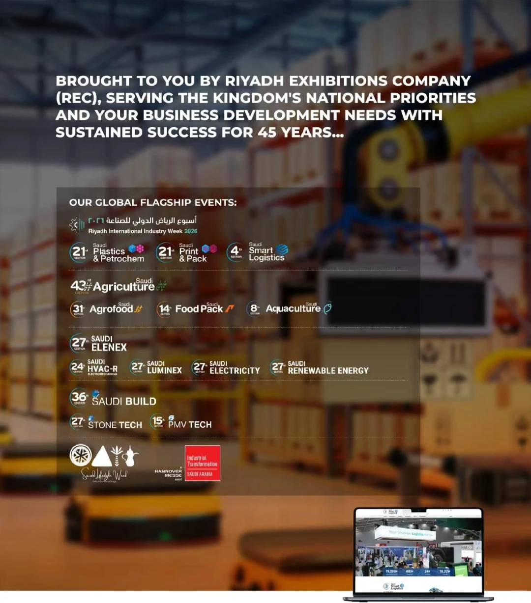 沙特智能物流展，中东拓客必冲！