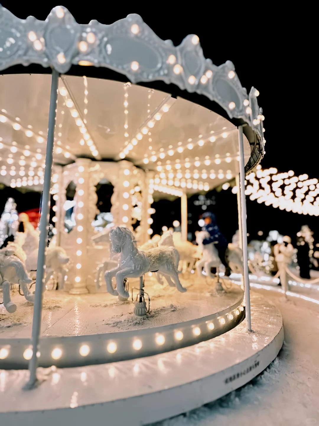 可能其实还是晚上更美丽[晚安R]哈尔滨 雪一落就美成了诗