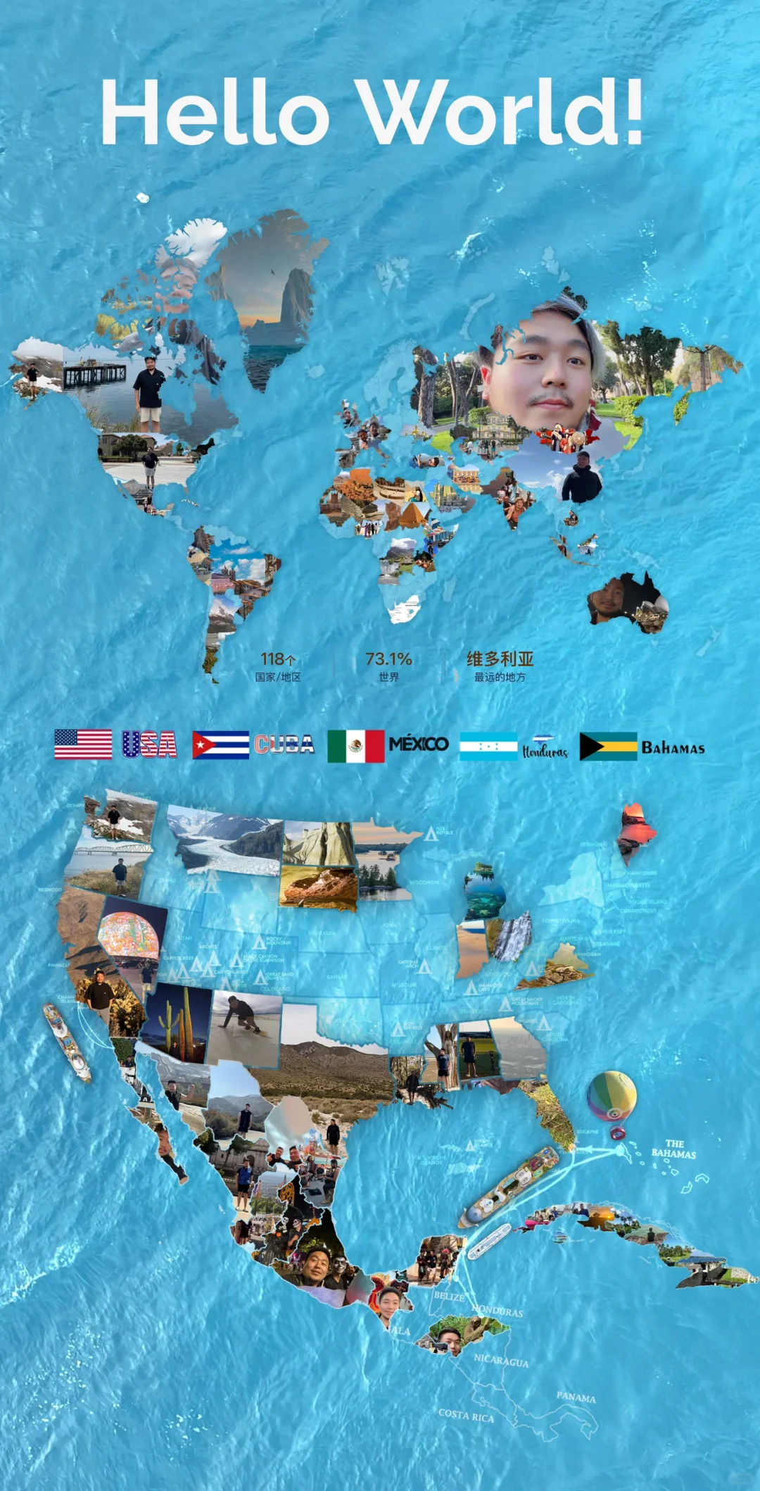 晒晒我的入境章