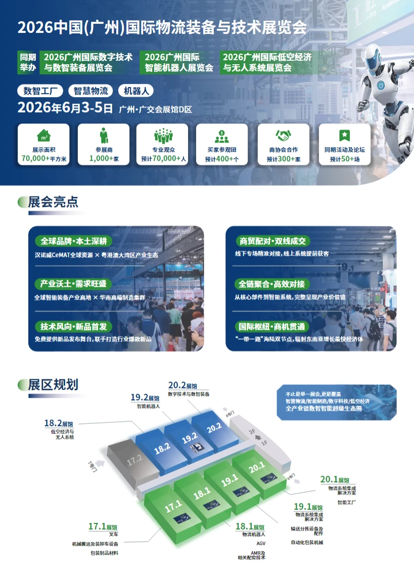 广州物流人狂喜!2026 这场盛会直接封神