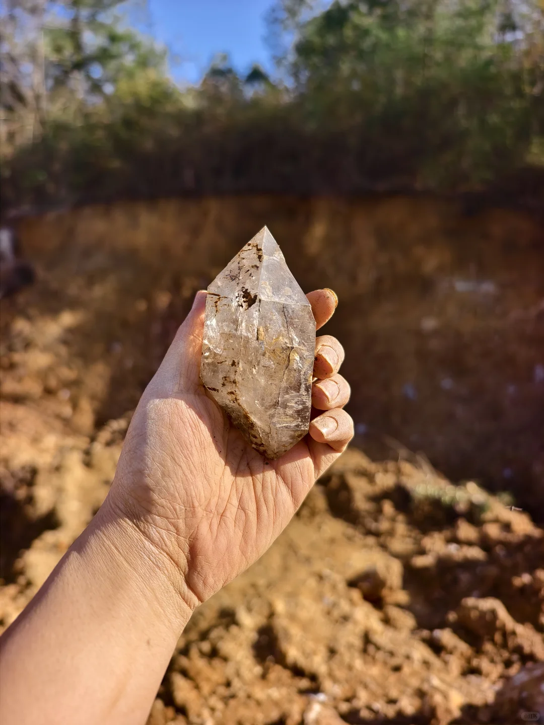 贵州，闪灵水晶产地打卡