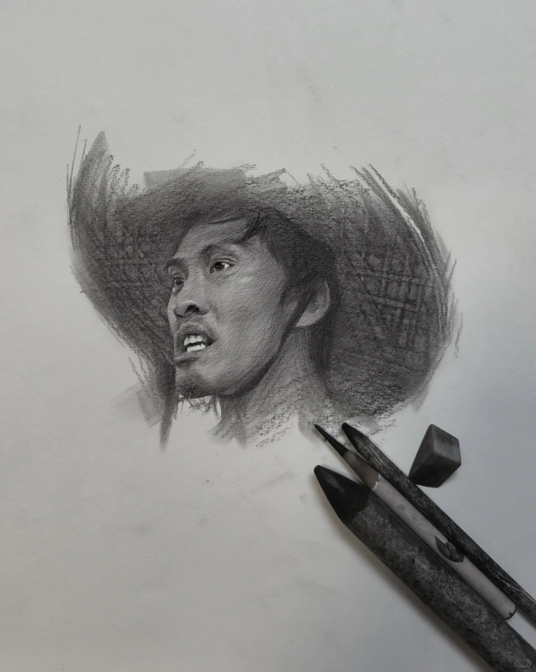 我认为，一幅好画是可以让观众听到声音的！