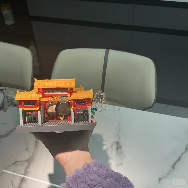 街景积木 中国积木 模型制作 沉浸式拼积木 积木 拼装玩具 我的积木小镇