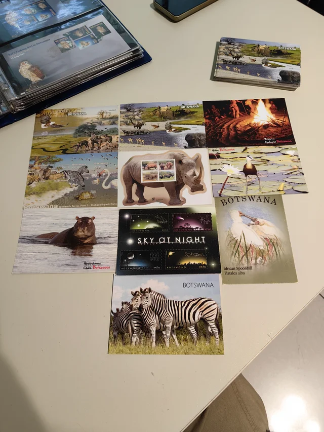 博茨瓦纳??明信片及邮票part1