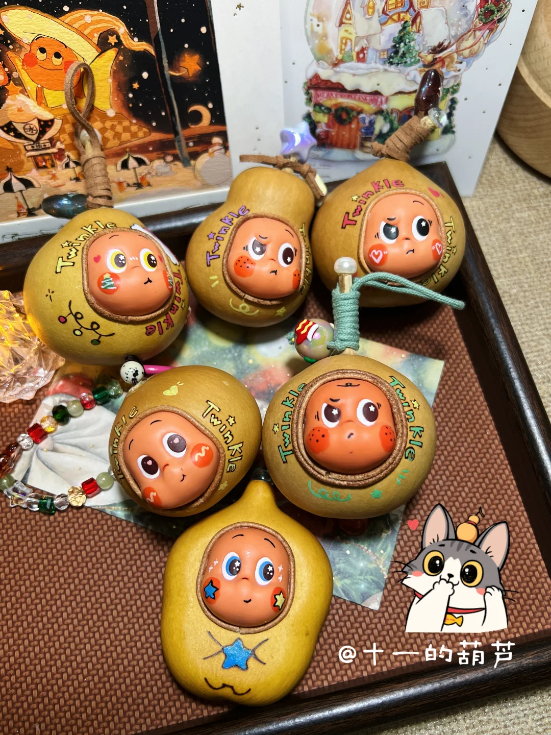 ✨是谁还没拥有这么可爱的星星人葫芦