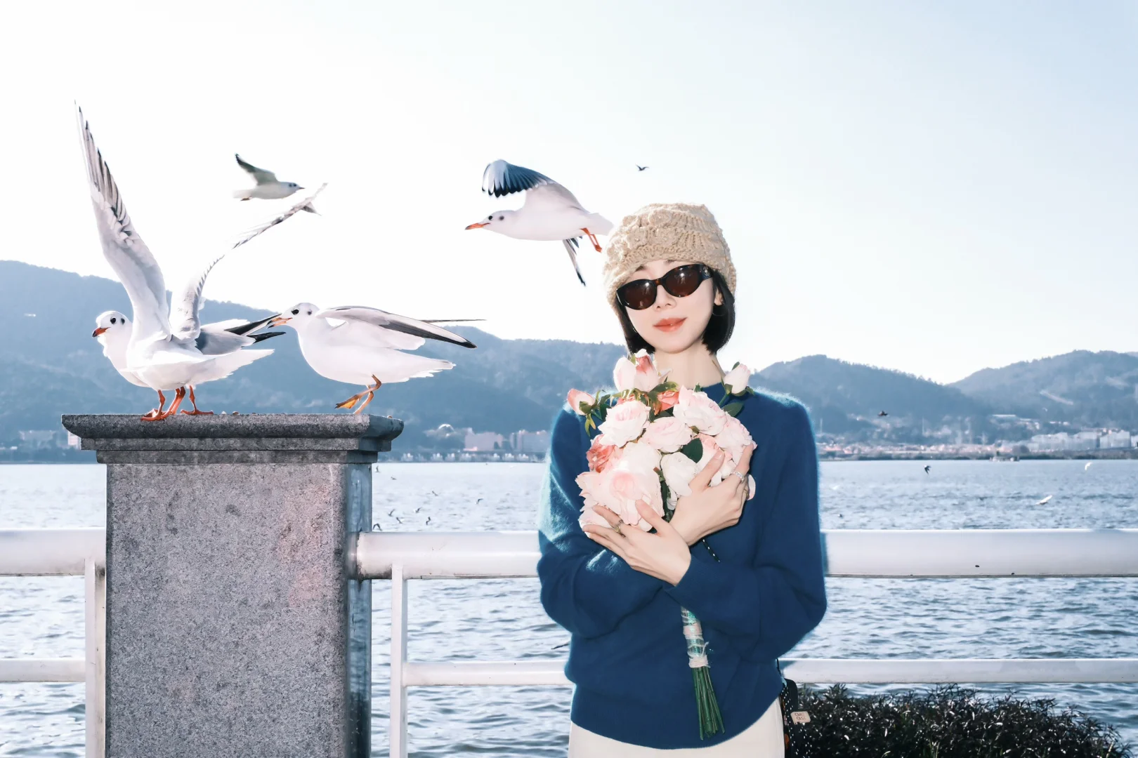 非常Lucky✌️遇到了滇池海鸥回迁时?