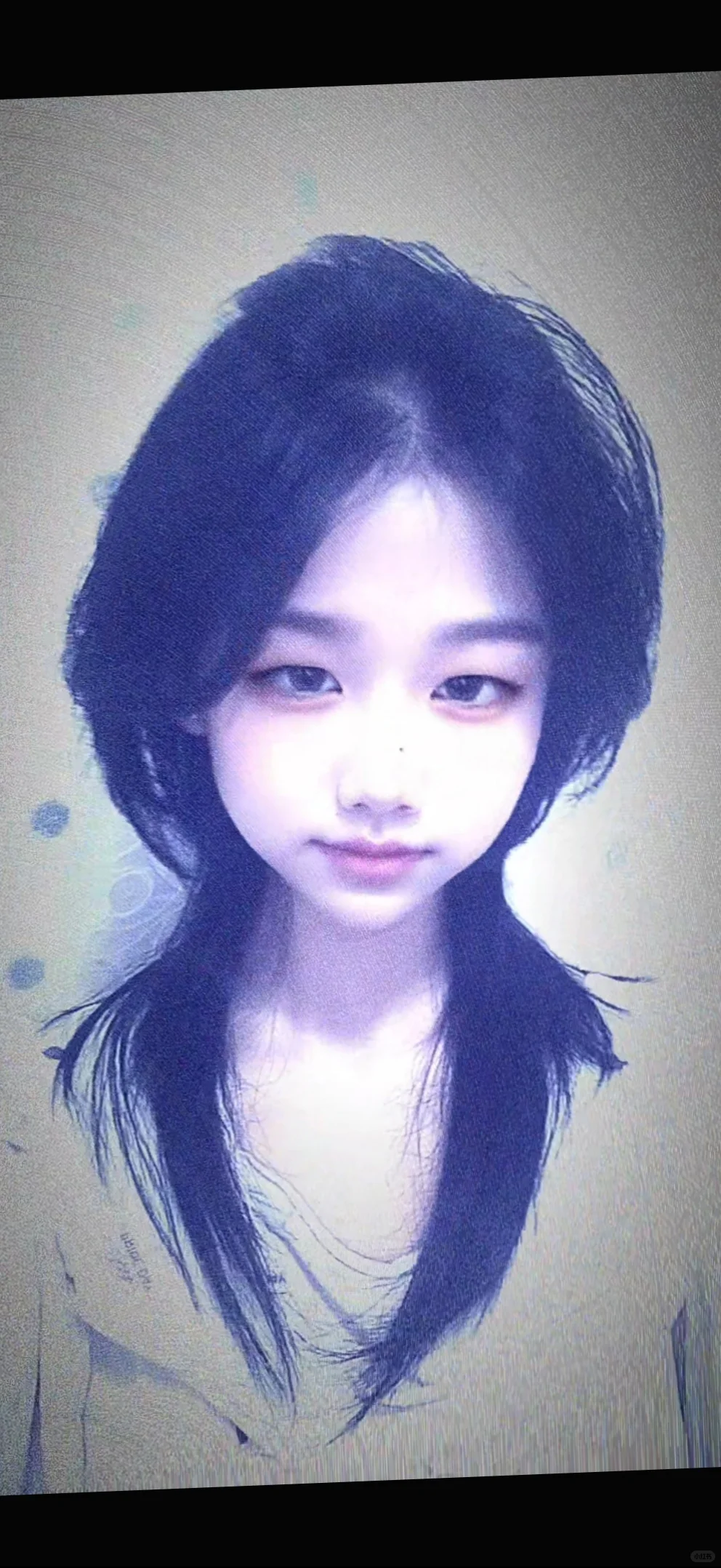 我好像很漂亮 但又不漂亮 我分不清了