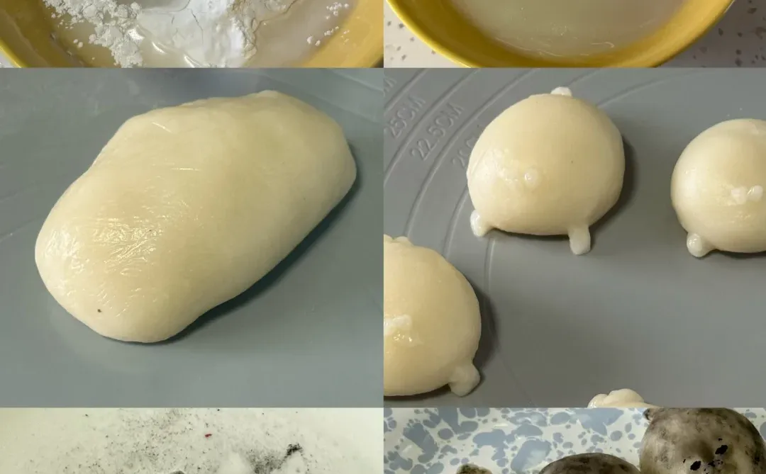 审美积食｜海豹黄豆粉糯米糍