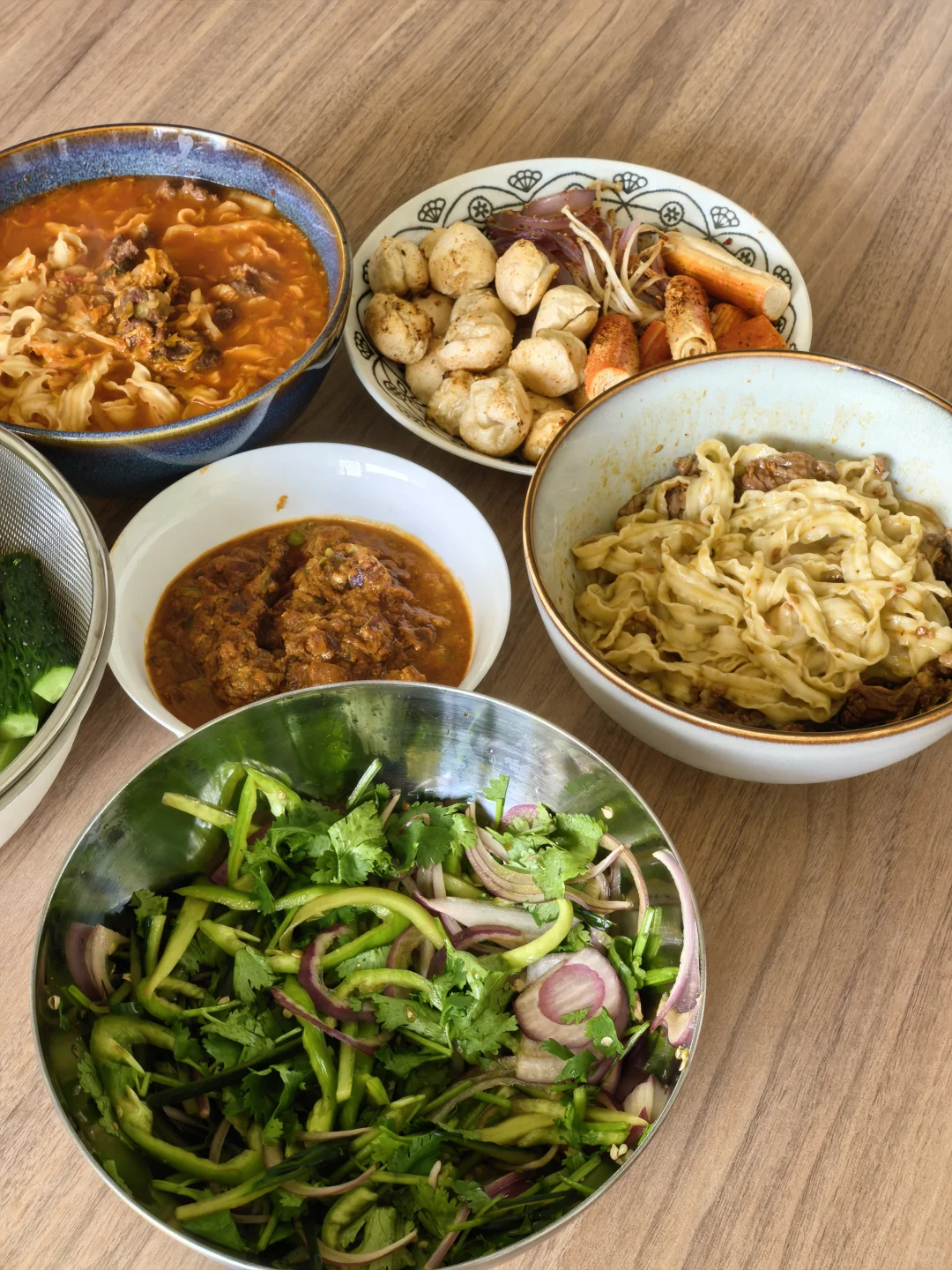 两个人每天只吃一顿饭的日常