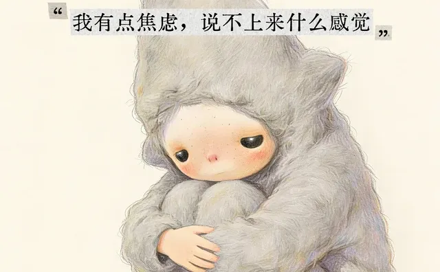 “我裹得很暖” “指尖勾了勾帽子上的星星