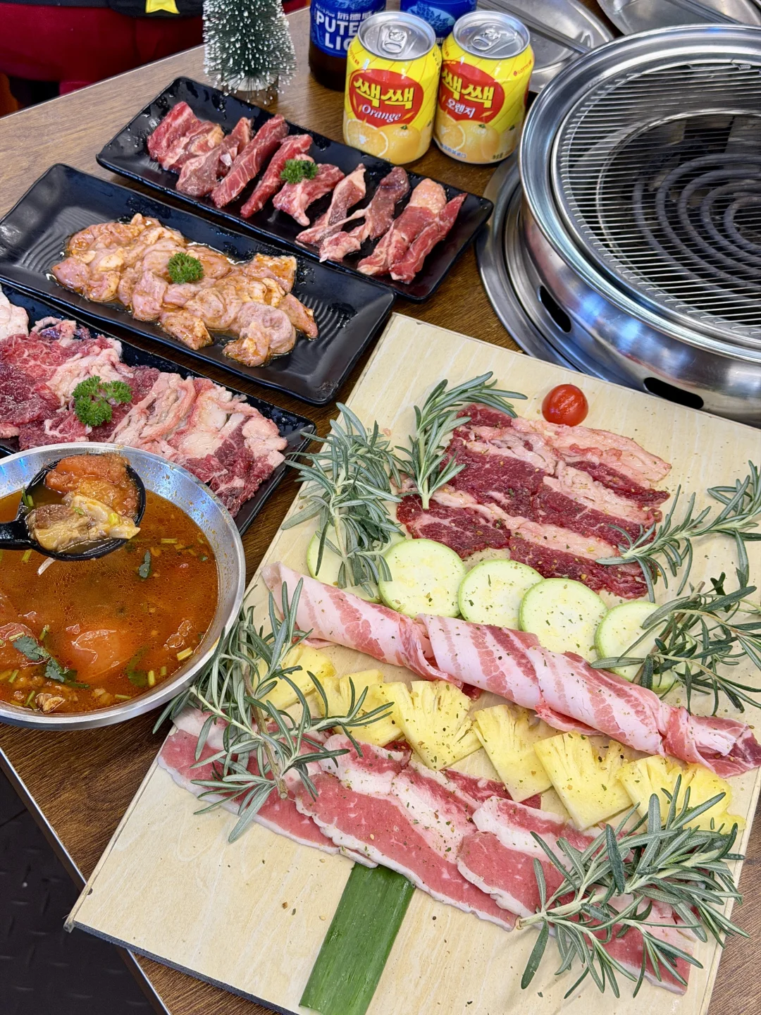 人均两位数就能吃上的圣诞烤肉！已三刷！