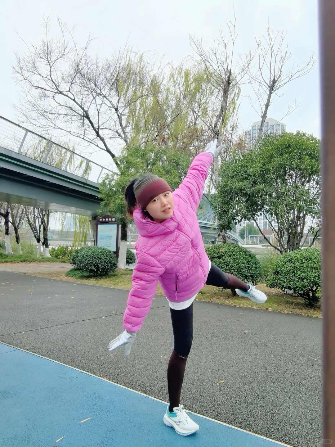 冬日限定浪漫！在鄞州公园晨跑5公里~